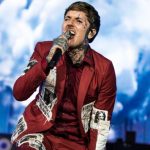 Oliver Sykes from Bring Me The Horizon performing live during the All Points East Festival at Victoria Park^ London. London^ UK - May 31^ 2019: